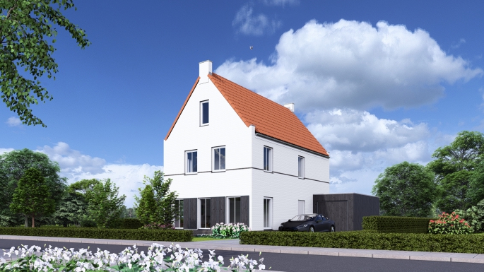 Molenweg 5 vrijstaande woningen, Type 2, Oudenhoorn