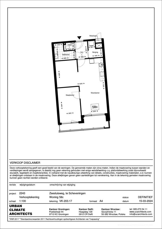 DockSide, Twee-kamer DockSide huur, 's-Gravenhage