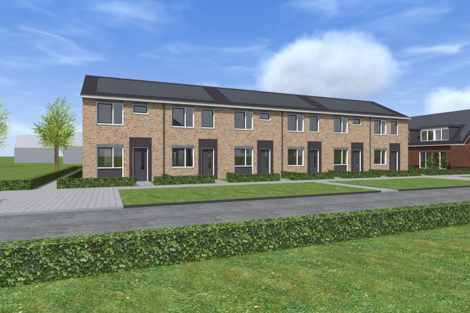 Goudswaard, Van Gaesbeekstraat, Eengezinswoningen, bouwnummer: 13, Goudswaard