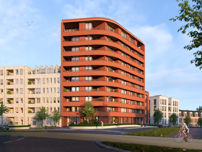 De Groene Loper - Fase 2C, Appartement type F, Maastricht
