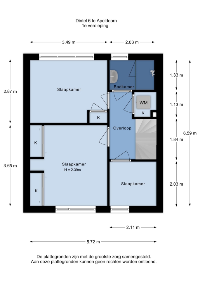 Dintel 6, 7333 MC, Apeldoorn